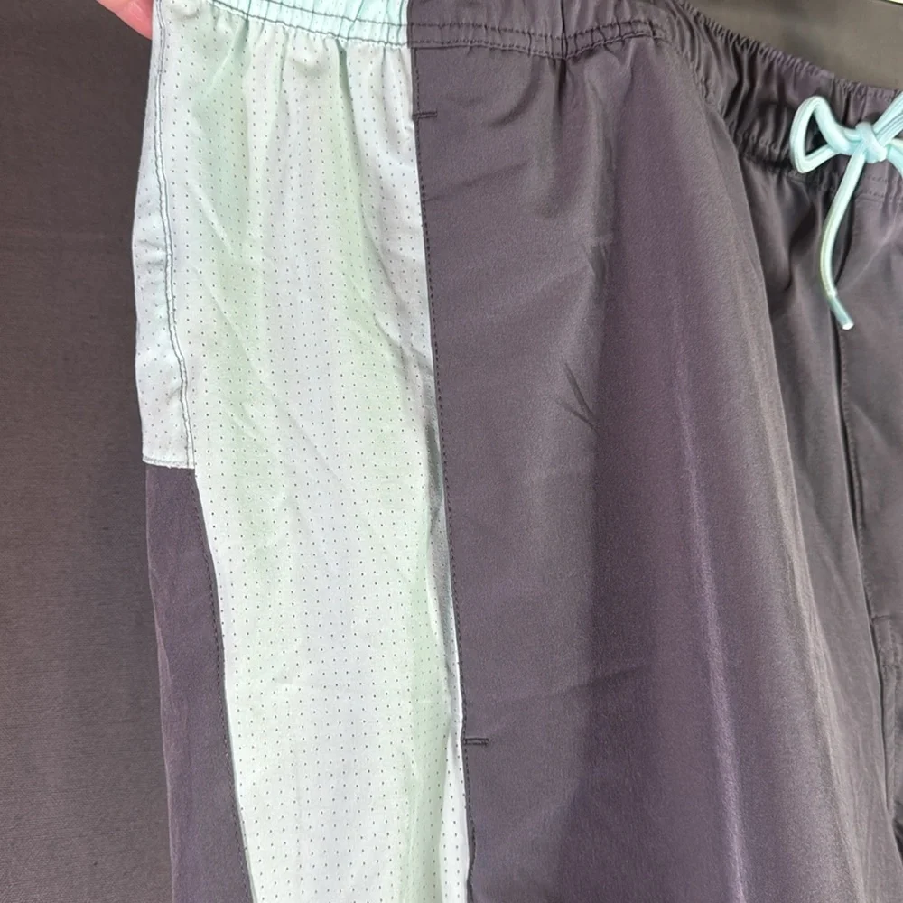 Xersion Charcoal and Aqua‎ Big & Tall Shorts size XLT